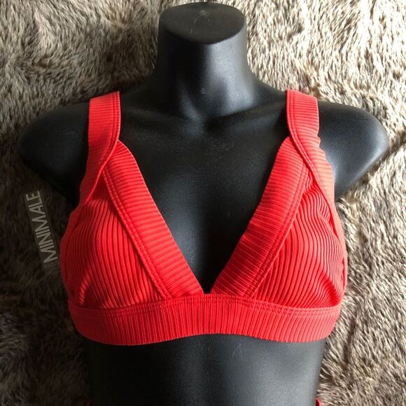 Free People x MINIMALE ANIMALE The Delta Rib Bikini Top Small - Picture 5 of 9